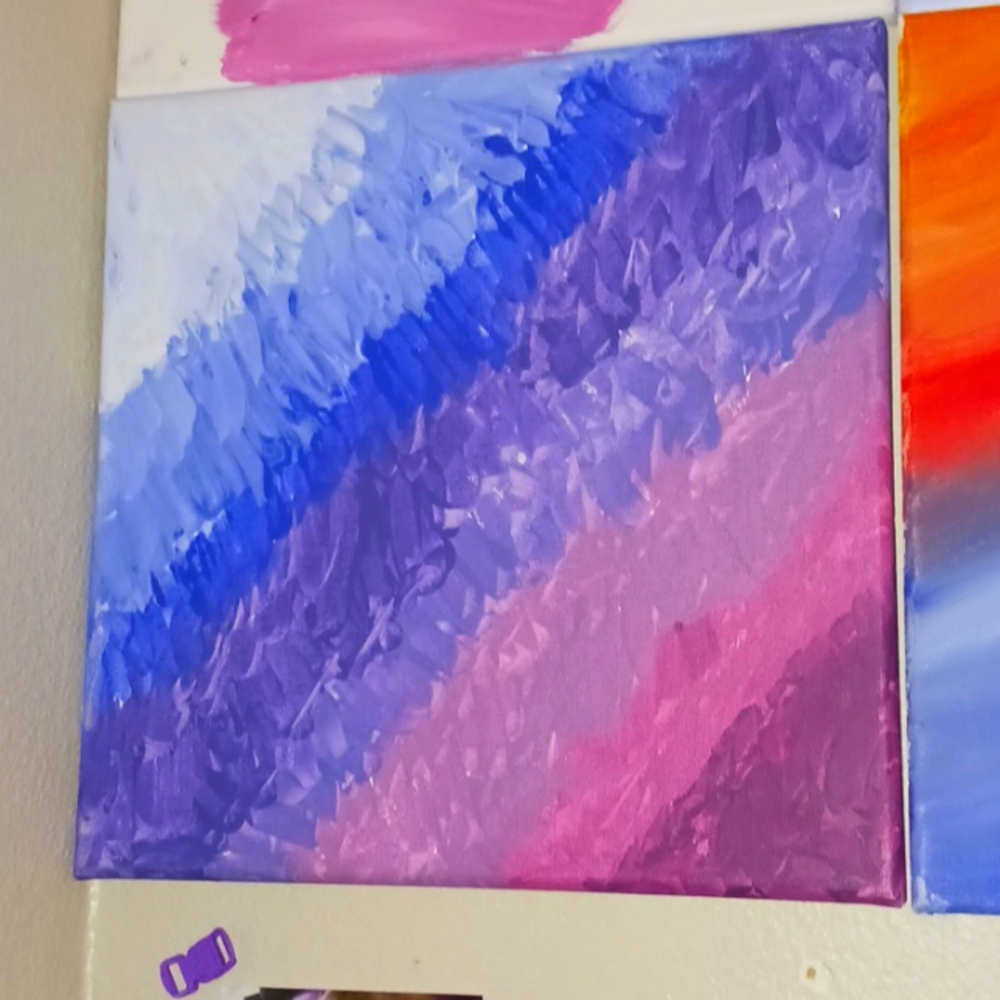 Ombre painting